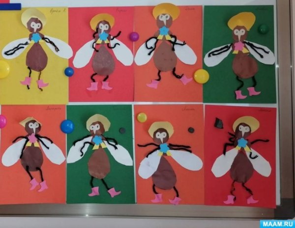 Лепка Муха Цокотуха в подготовительной