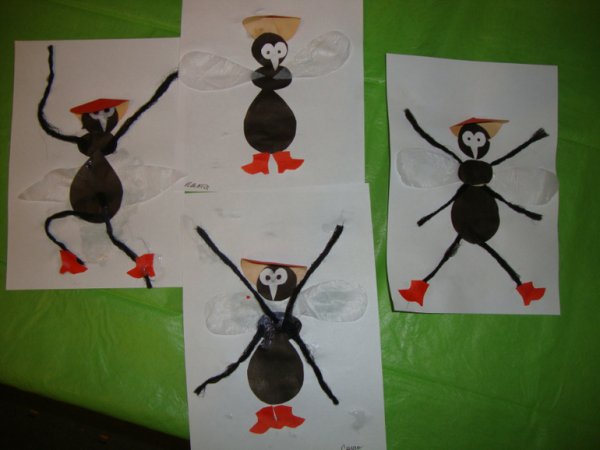 Муха Цокотуха из пластилина