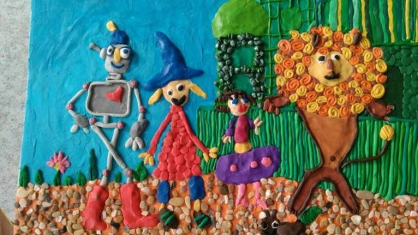 Лепим героев волшебник изумрудного города