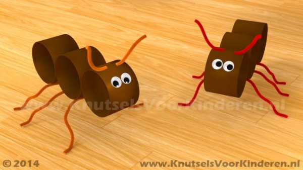 Муравей из бумаги