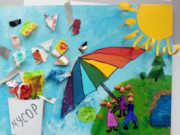 Поделка на экологическую тему для детского сада