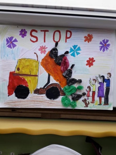 Поделки на тему дети против мусора