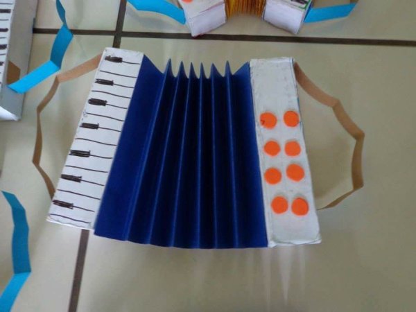 Поделка на тему музыкальные инструменты