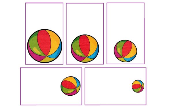 Большой маленький для дошкольников