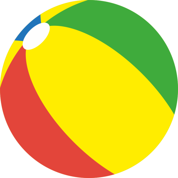 Аппликация мячик