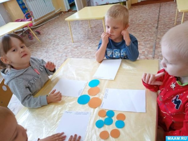 Большие и маленькие вторая младшая группа