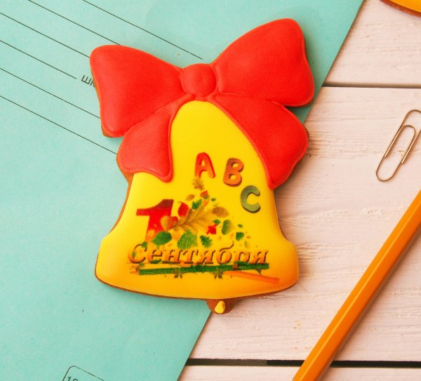 Имбирный пряник колокольчик