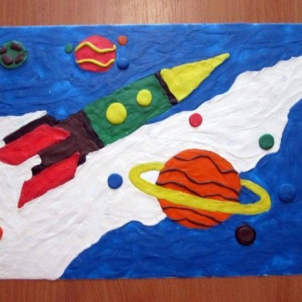 Поделки ко Дню космонавтики