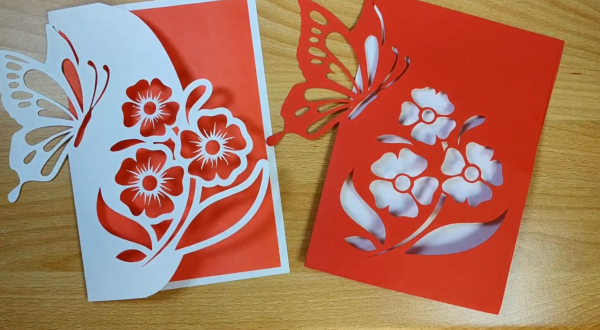 Открытки из бумаги