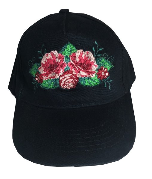 Вышитые принты на кепку