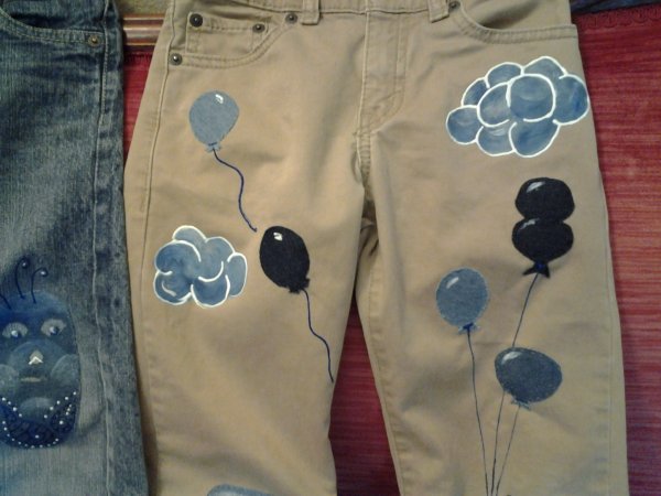 Заплатки на детские штаны