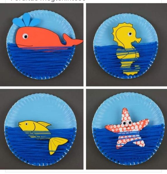 Поделки на морскую тему