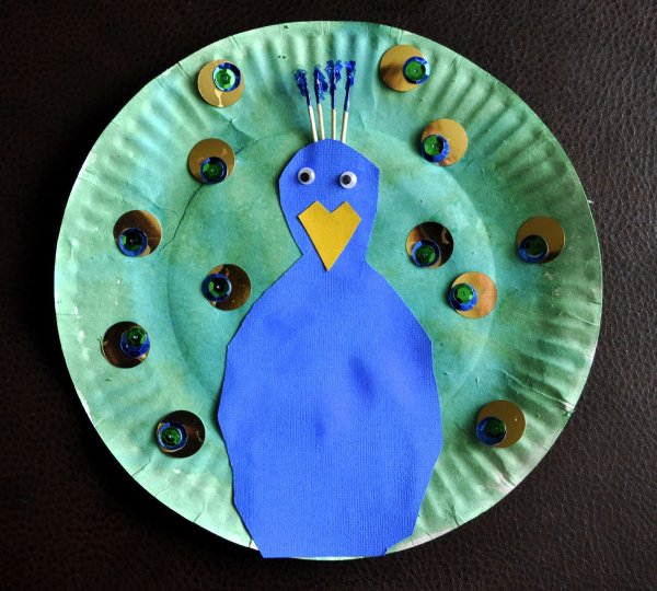 Поделки из одноразовых тарелок
