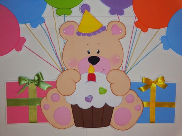 Поделка на день рождения детского сада