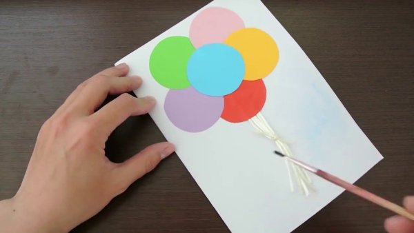 Поделка открытка на день рождения