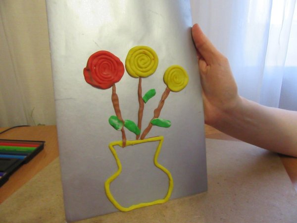 Поделка на день рождения бабушке 3 года