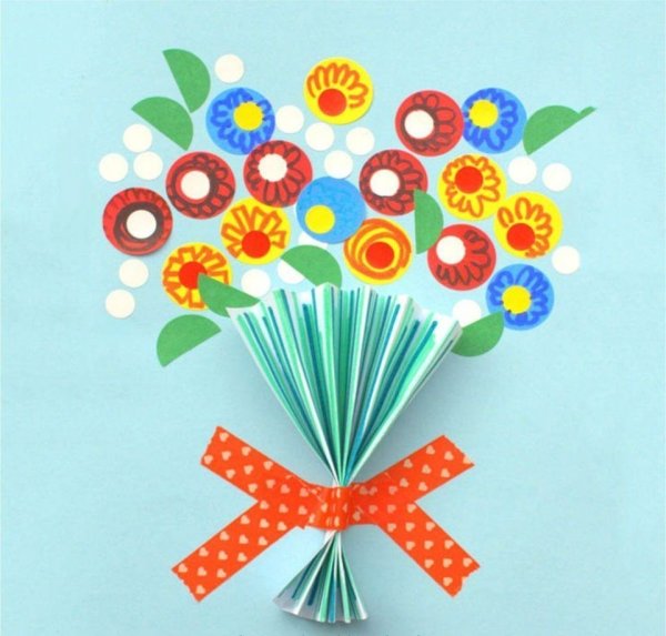 Открытка для мамы своими руками