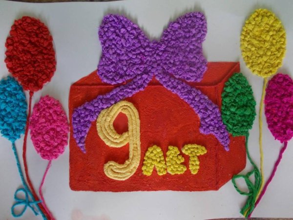 Поделка на юбилей садика