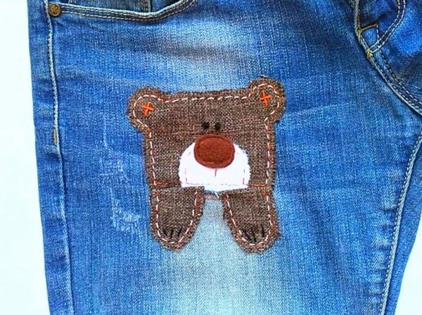 Прикольные заплатки на джинсы