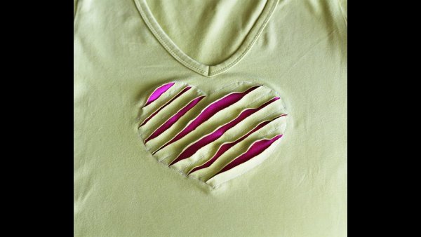 Аппликация на трикотаже