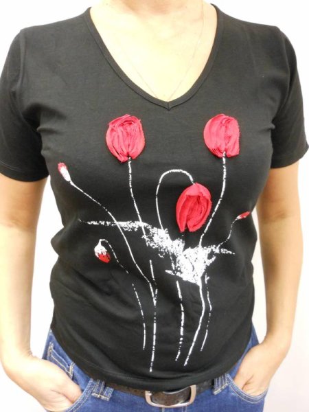 Украшение футболки