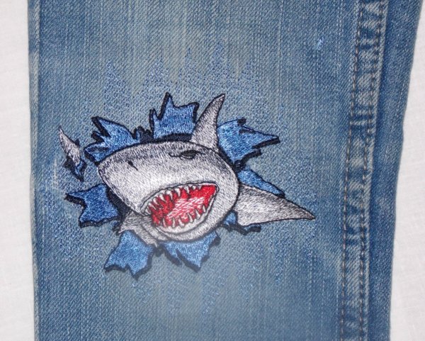 Красивые заплатки на джинсы