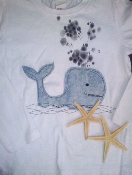 Креативные аппликации на футболке