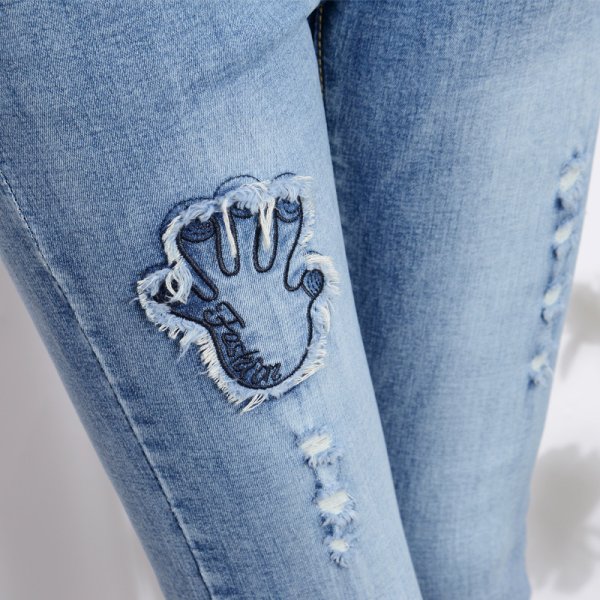 Заплатки на джинсы на коленке