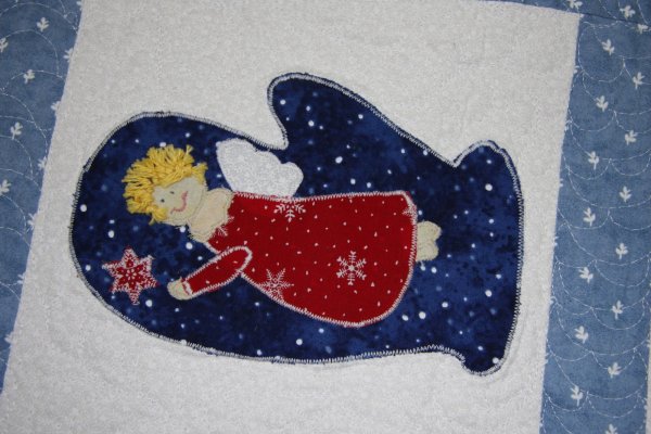 Прорезная аппликация из ткани для детей