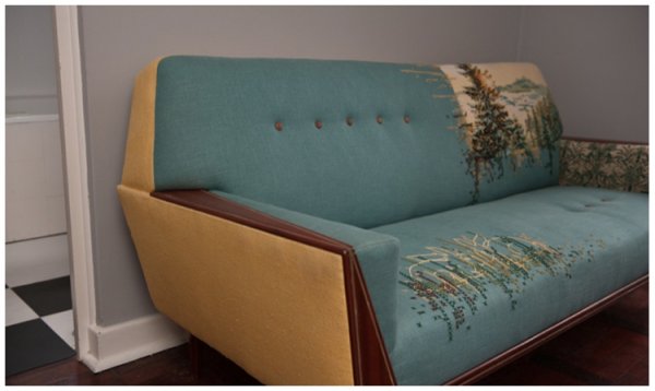 Заплатка на кожаный диван