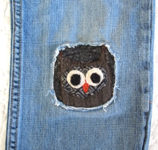 Декоративные заплатки на одежду