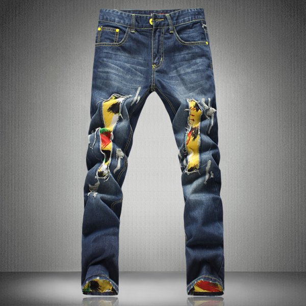 Необычные джинсы мужские
