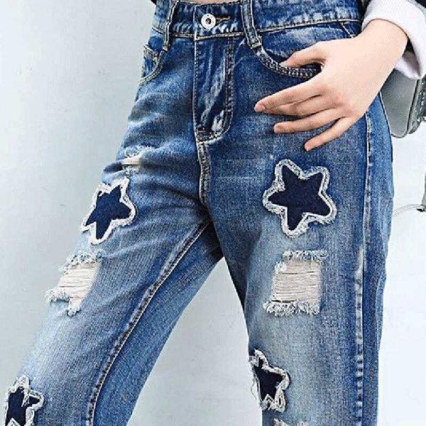 Заплатка на джинсы