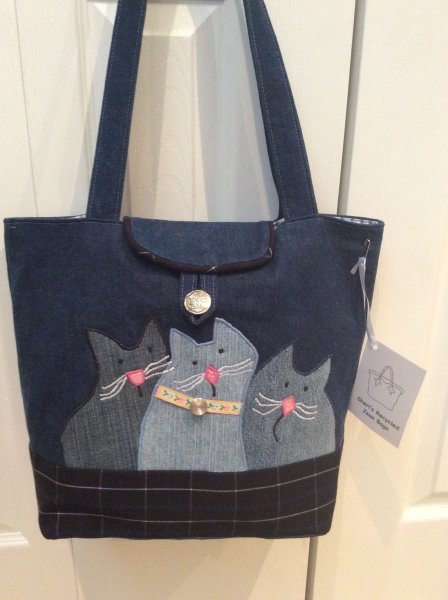 Сумки из джинсы