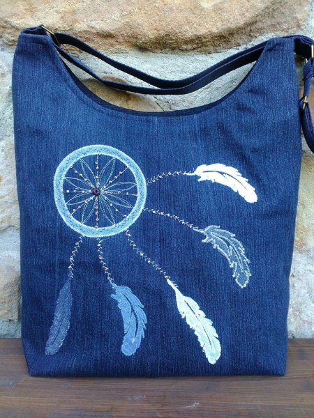 Сумки из джинсовой ткани