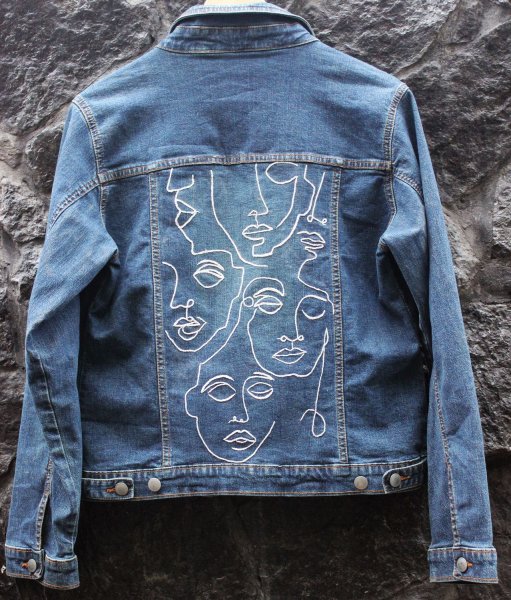 Дизайнерские джинсовые куртки