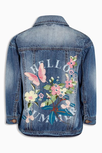 Аппликация на джинсовую куртку