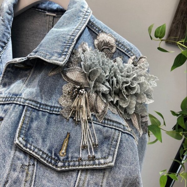 Декор джинсовки