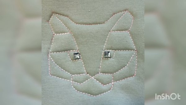 Вышивка на футере