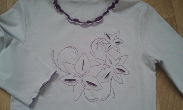 Аппликация из трикотажа