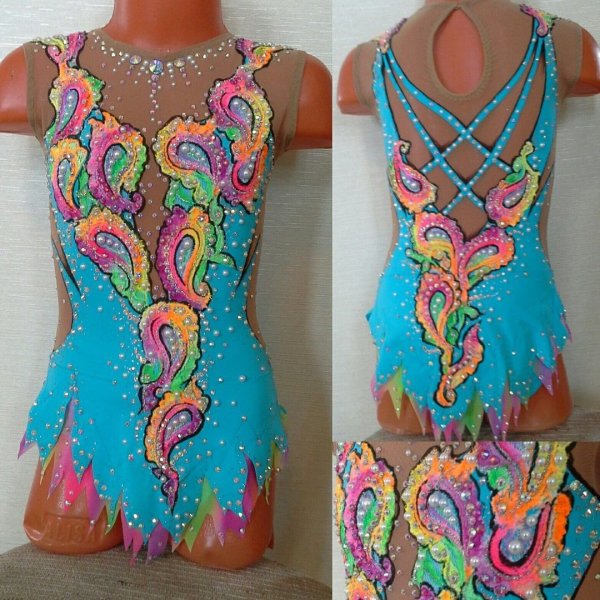Необычные купальники для художественной гимнастики