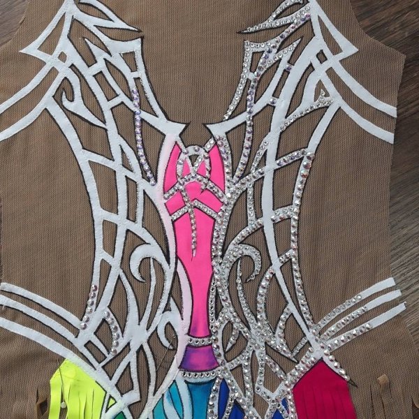 Узоры для гимнастических купальников