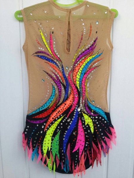 Узор для купальника для художественной гимнастики