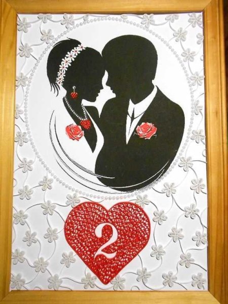 Подарок из бумаги на годовщину свадьбы