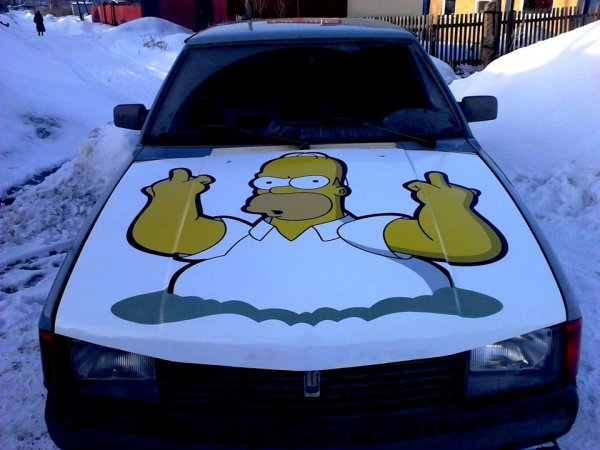 Прикольный винил на АВТТ