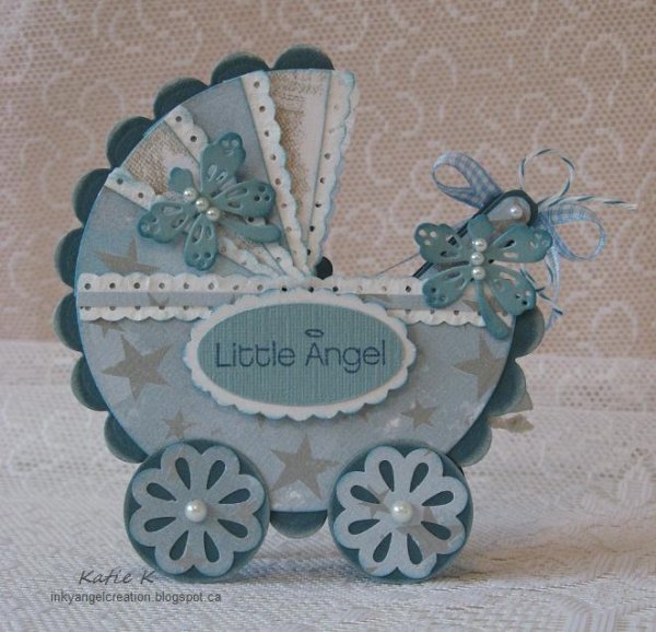 Коляска Скрапбукинг мастер класс