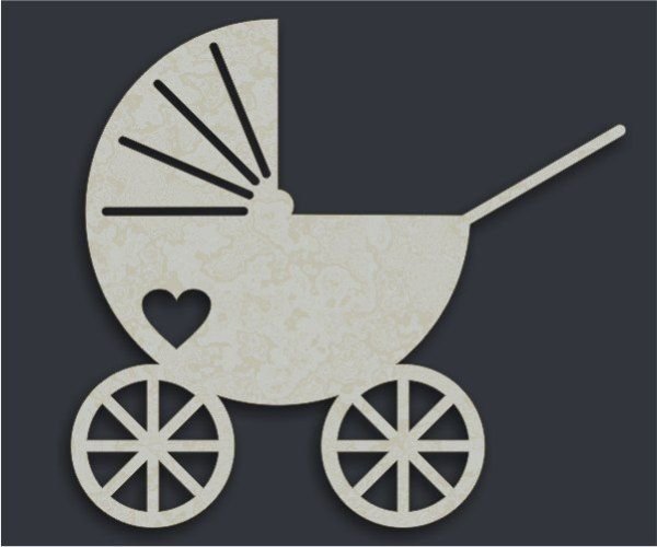 Коляска для вырезания