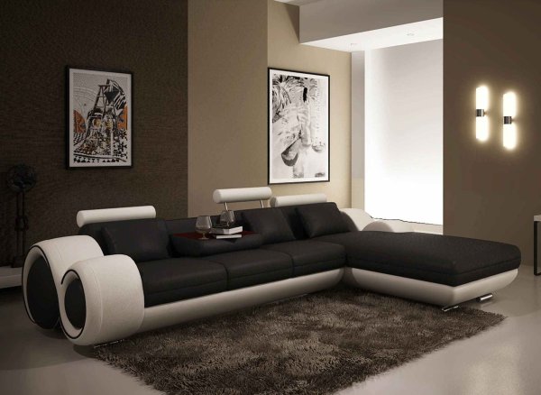 Диван угловой с баром Стронг 2