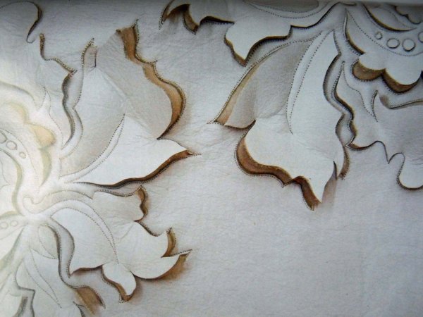 Узор объемный на ткани