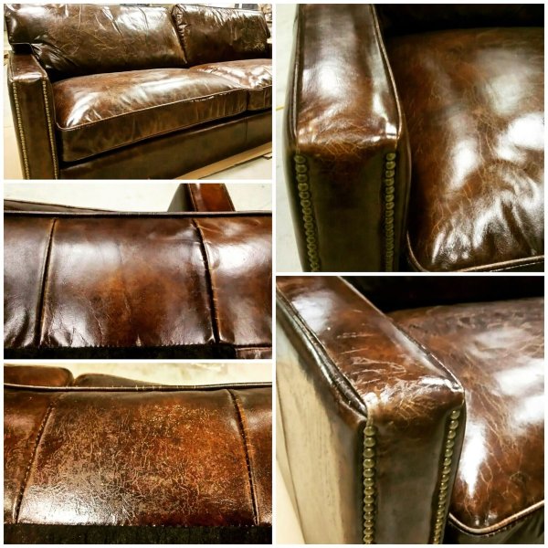 Заплатка на кожаный диван